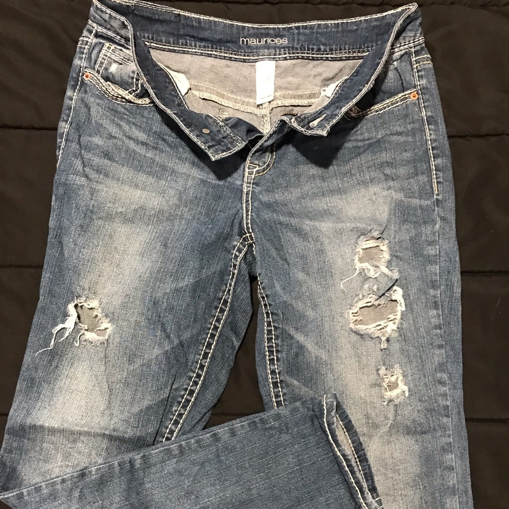Crop jeans